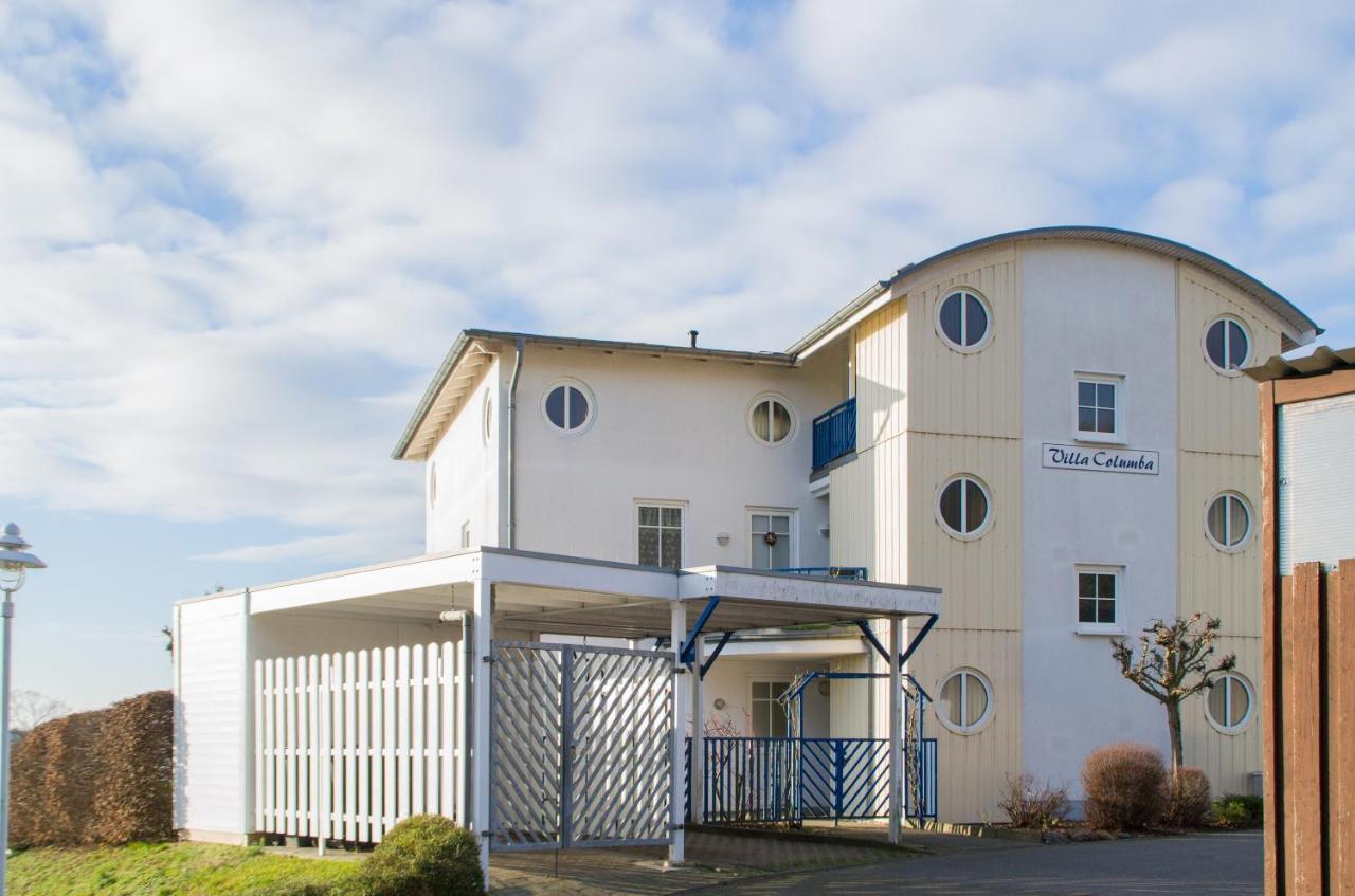 Ferienappartement mit Seeblick in der Villa Columba Sellin  Exterior foto